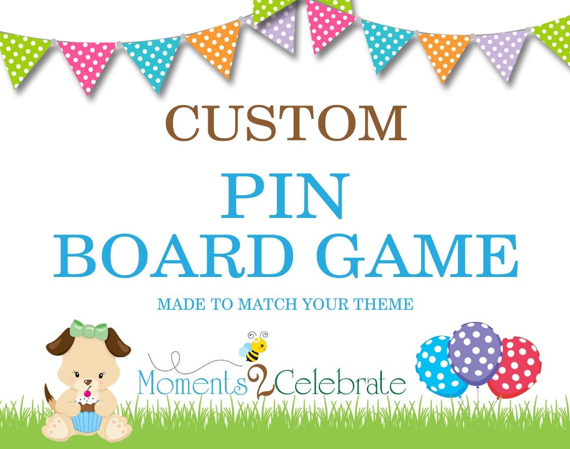 Custom Pin the Tail Game Etsy