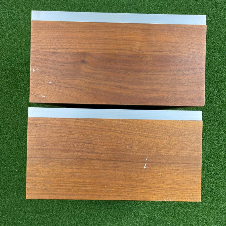 Sony Vintage Stereo Speakers Pair Wood Grain Bookshelf Speakers Tested image 8
