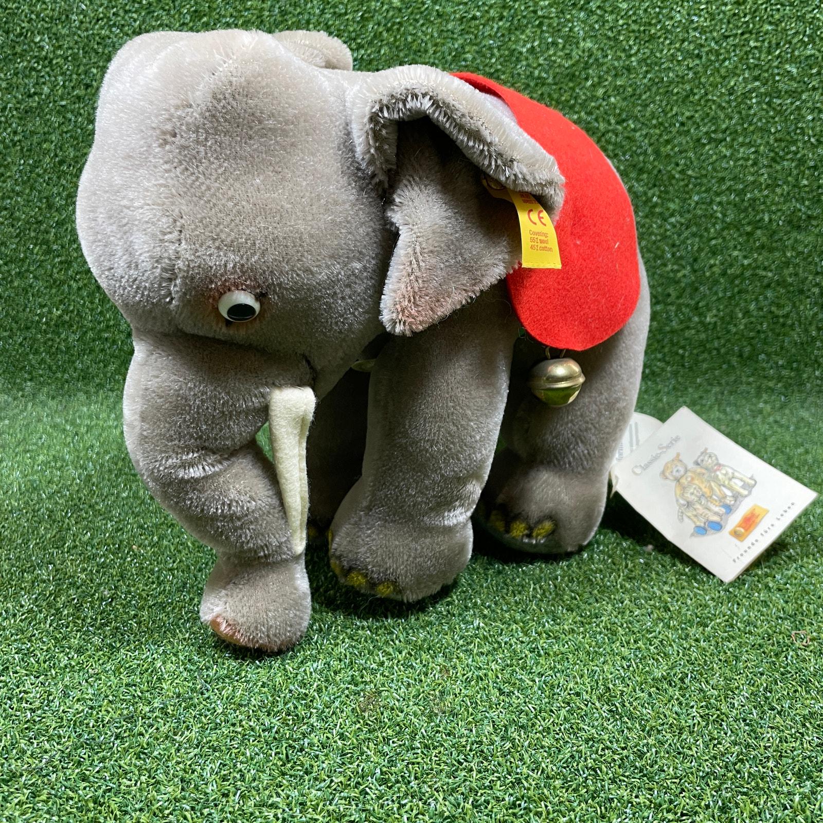 Vintage Steiff Elephant - Etsy