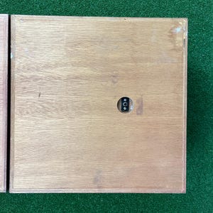 Sony Vintage Stereo Speakers Pair Wood Grain Bookshelf Speakers Tested image 6