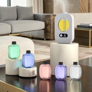 USB Aromatherapy Diffuser Humidifier, Wall Mounted Essential Oil Diffuser, Portable Air Moisturizer, Home Office Fragrance Machine