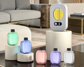 USB Aromatherapy Diffuser Humidifier, Wall Mounted Essential Oil Diffuser, Portable Air Moisturizer, Home Office Fragrance Machine
