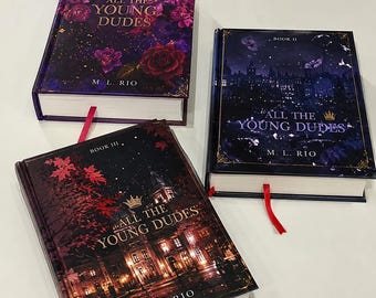 All The Young Dudes Hardcover-Bücherset, Sammleredition, handgefertigtes A5-Buch