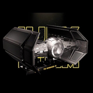 Pliki STL modelu 3D Tie Fighter X-1 do druku żywicą i metodą FDM