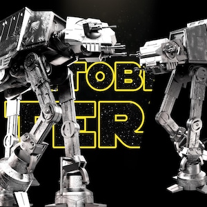 Star Wars AT-AT 3D Model stl Files for Resin & FDM Printing