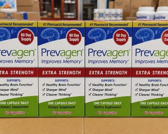 Prevegen Extra Strength 20mg Capsules pack of 4 - 240 Count