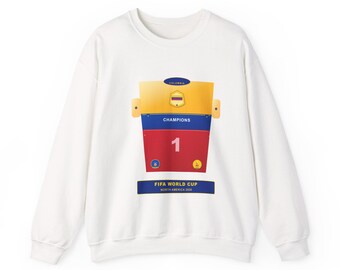 FIFA World Cup Jersey Graphic Sweatshirt | Champions Number 1