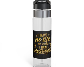 Doorzichtige Tritan bidon 20oz | Herbruikbare waterfles, rietje deksel