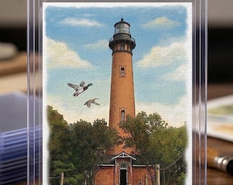 ACEO Lighthouses Artist Prints: Trading Cards, Mini Art
