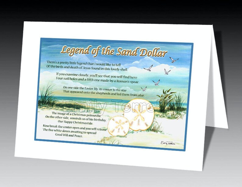 Sand Dollars Prints Poems Quotes Sayings Sanddollar Poem Etsy