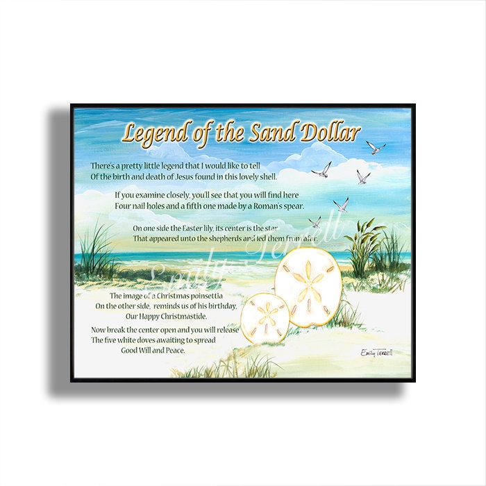 Sand Dollar Legend - Etsy