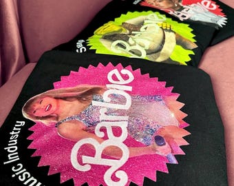 Barbie-inspirerade t-shirts