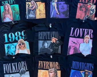 Vintage 90-talsinspirerad Taylor Swift-t-shirt