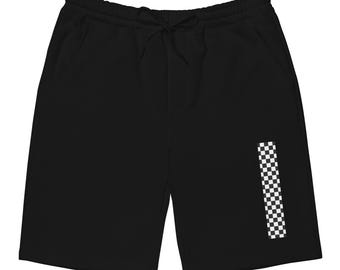 Checked Shorts - Black