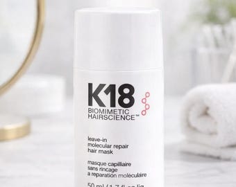 K18 Leave In Molecular Repair Hair Mask 1.7 oz Professional Hair Damage Repair Serum Treatment New Sealed