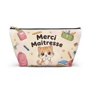 Merci Maîtresse Cat Pencil Case | Accessory Pouch