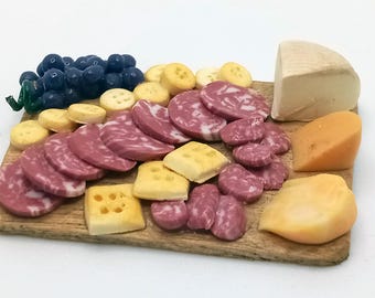 Miniature charcuterie board