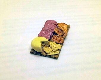 Miniature charcuterie board