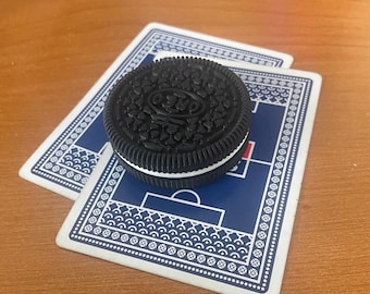 Magnetisk Oreo Cookie Poker Card Guard Fidget Leksak Golfbollmarkör