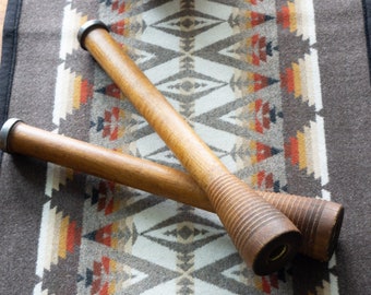 WOOD SPINDLES from Pendleton Wool Factory - Vintage Industrial Salvage