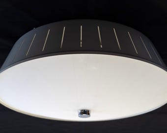 ATOMIC STARBURST CEILING Light Vintage Mid-Century Modern Restored