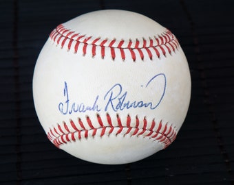 FRANK ROBINSON Autographed Authentic MLB Baseball - Hall of Famer/All Star/Baltimore Orioles - Circa late 1980's