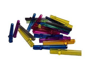 Tiny Colored Glass Chillum