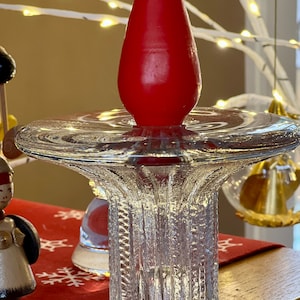 Absolutely beautiful large Bolero candle holder ...Iittla Finland.  Original design Timo Sarpaneva Ahlstrom. Classic and beautiful.