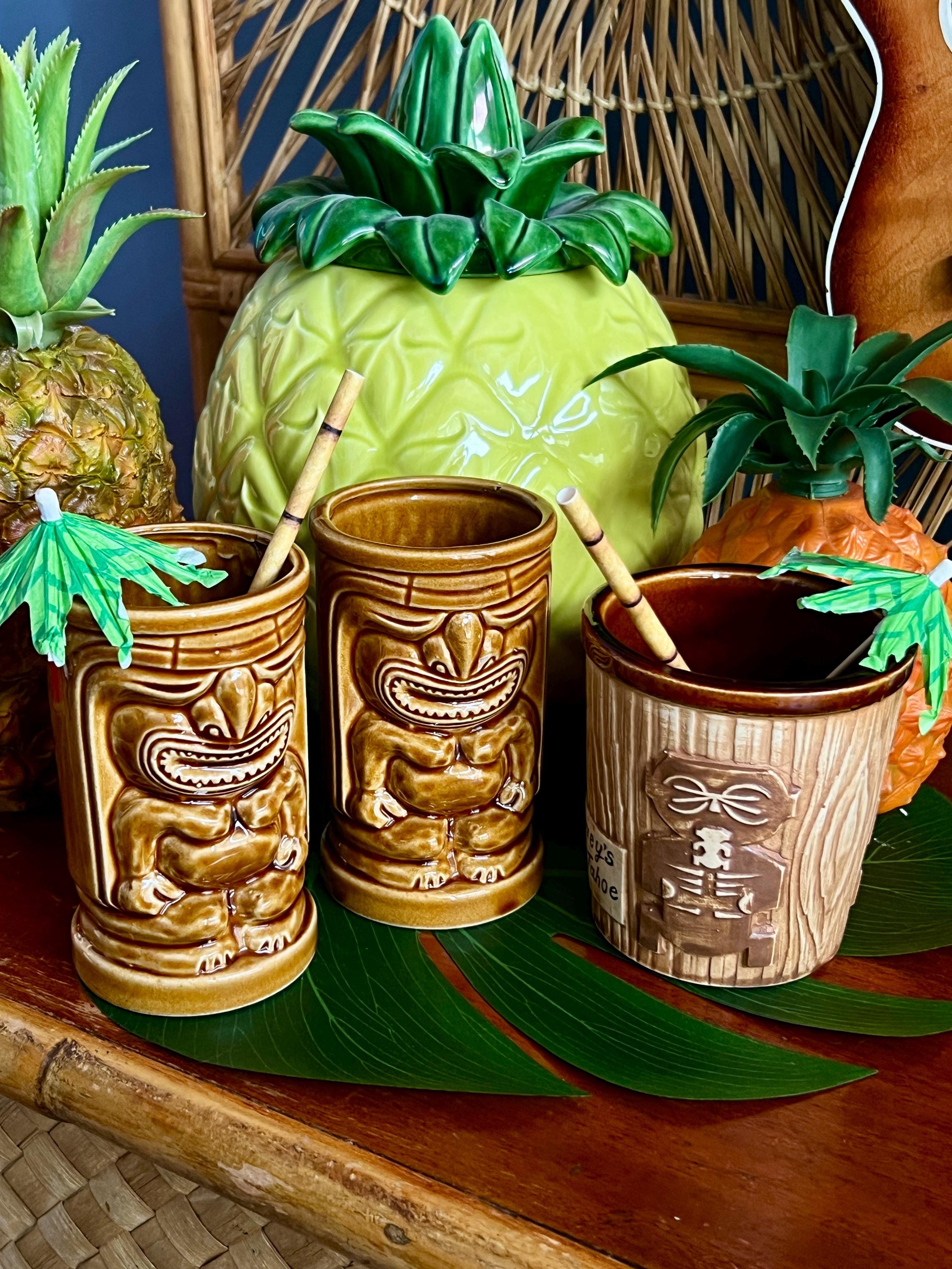 ハーヴェイズ・レイク・タホエ ヴィンテージ バレル マグ ティキ 3個セット A Harveys Lake TAHOE Tiki Mug | eBay