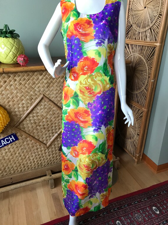 Lovely Alice of California mu'u mu'u / maxi dress