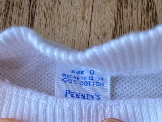 So sweet.  Darling vintage Penny's onesie. Estate… - image 5