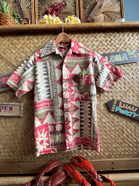 Fab collectible vintage Hawaiian Aloha shirt.  Ma… - image 6