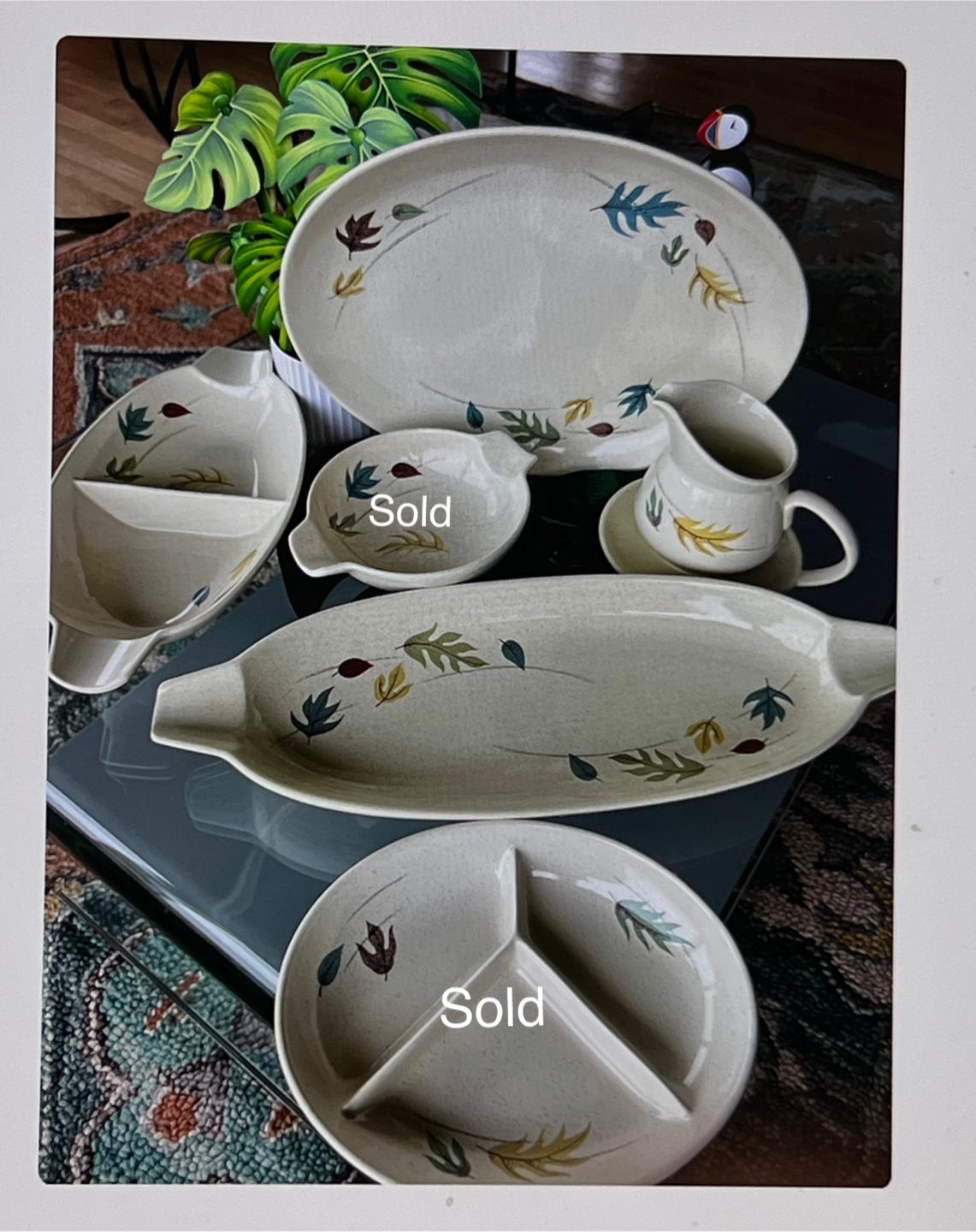 Five Wonderful Vintage Franciscan Earthenware Pieces to Chose From