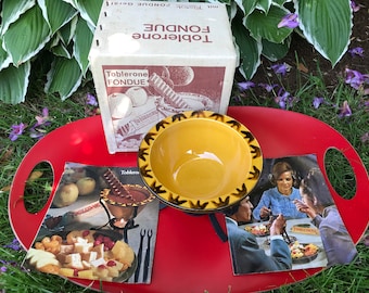 Fondue party anyone? Fab German Toblerone Fondue pot with recipes in German