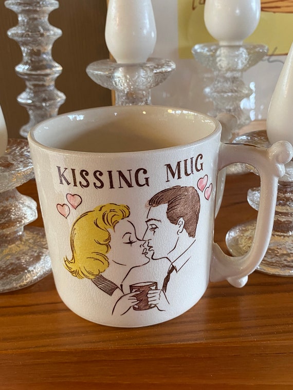 The Kissing Mugs, Unique Coffee Mugs