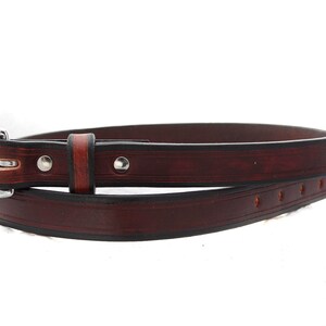 Handmade Brown Leather Classic Style Belt