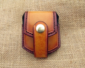 Handmade Leather Pocket Fob Watch Pouch