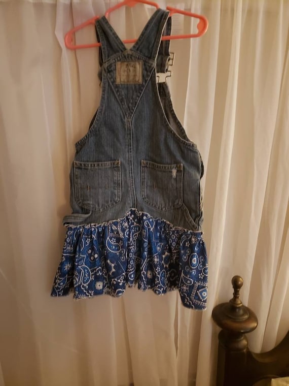 Jumper, Upcycled to an Adorable Overall Skirt is Made From