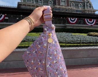 Daisy Duck Belt Bag | Crossbody Fanny Sling Bag | Magic Kingdom Large Bag