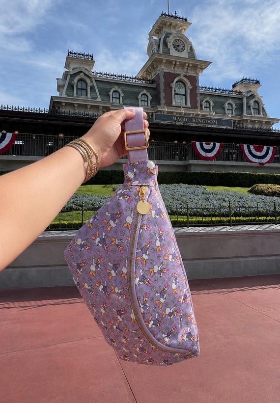 Daisy Duck Belt Bag | Crossbody Fanny Sling Bag | Magic Kingdom Large Bag
