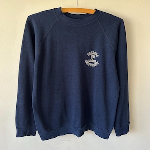 Vintage 70s College Sweatshirt - Etsy