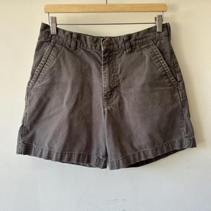 Grey Faded Patagonia Stand Up Shorts Organic Cotton Hiking Gorpcore Outdoors