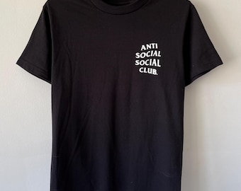 Anti Social Social Club ASSC Butterfly Kkoch T-shirt kleine afbeelding Gloednieuw met tags