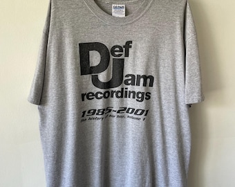 Vintage 2000s Def Jam Records T-Shirt Hip Hop