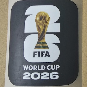 Soccer Trophy DTF Transfer | FIFA World Cup 2026 Patch (Ready to Press)