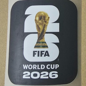 Soccer Trophy DTF Transfer | FIFA World Cup 2026 Patch (Ready to Press)