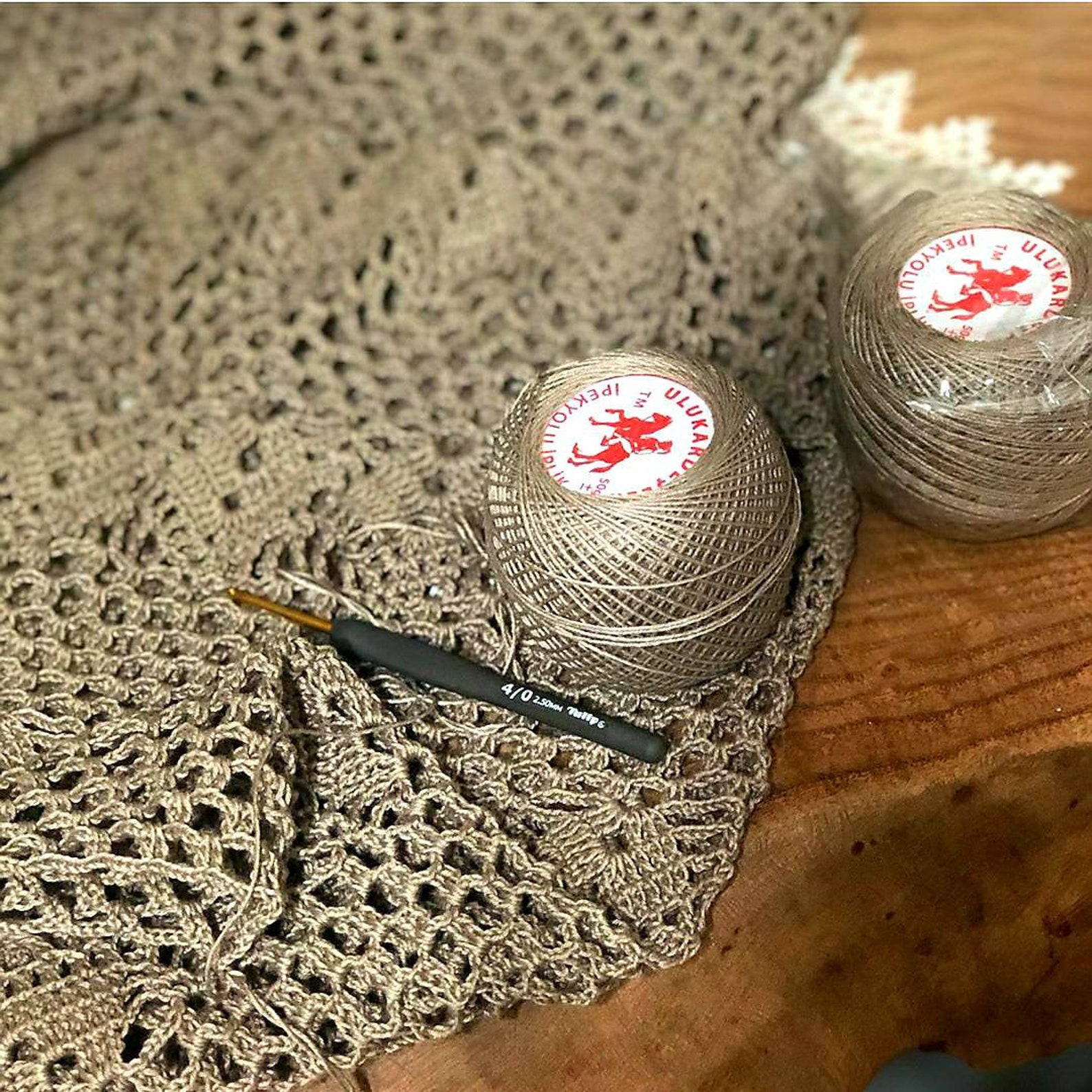 Cotton Crochet Lace Thread Size 5 Ulukardesler Ipekyolu Etsy