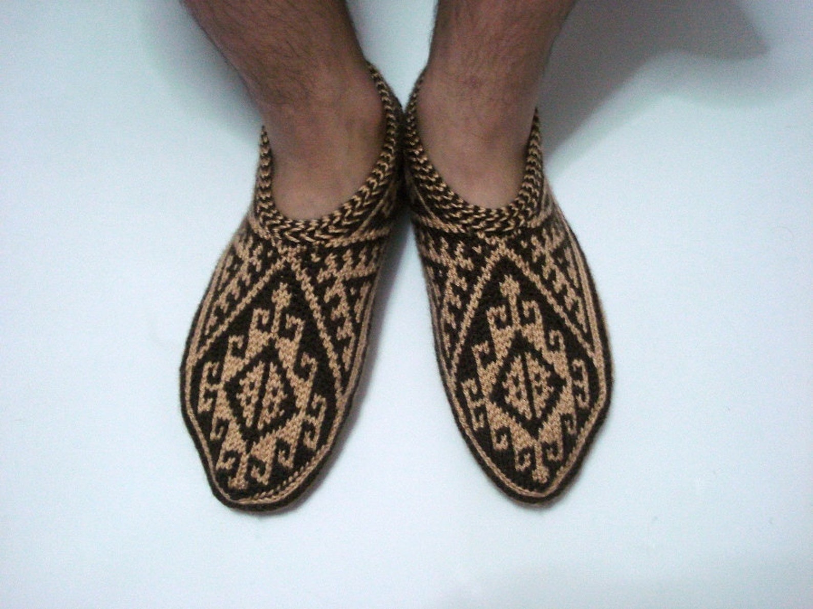 mens christmas slippers