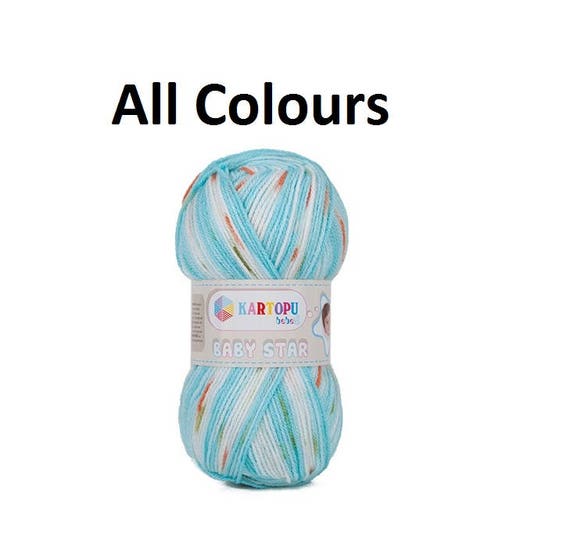 Baby Star Yarn multicolor