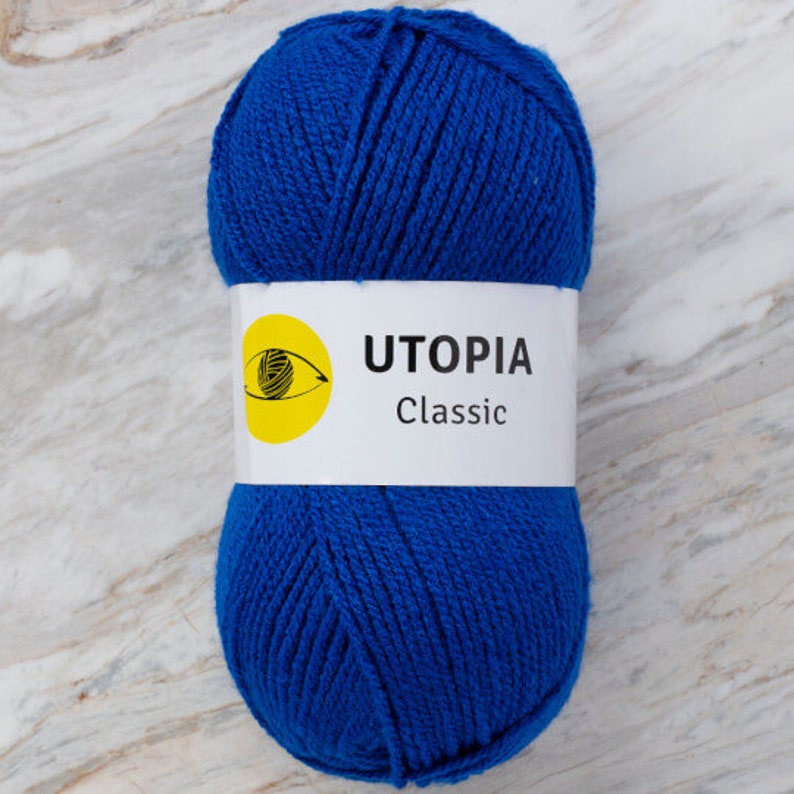 Utopia Classic Acrylic Yarn Knitting Sweater Yarn Cheap Etsy